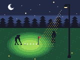 Pocket Links — Midnight Putting Duel